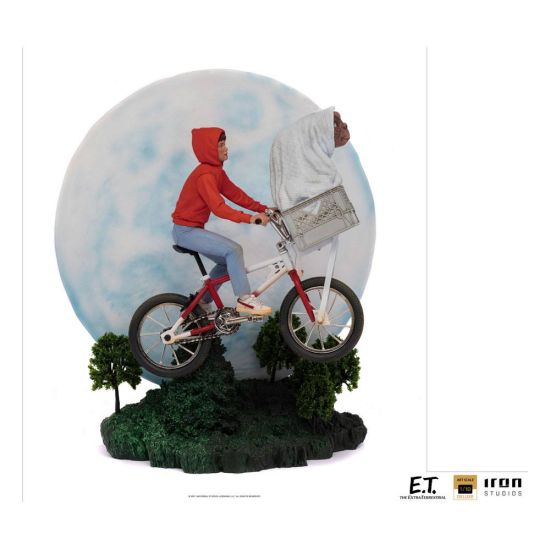 ET l'extra-terrestre : ET & Elliot Deluxe Art Scale Statue 1/10 (27 cm) Précommande