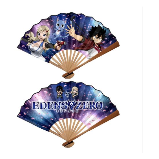 Edens Zero: Rebecca, Happy & Shiki Folding Fan Preorder