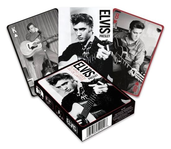 Elvis Presley: Playing Cards Black & White Preorder