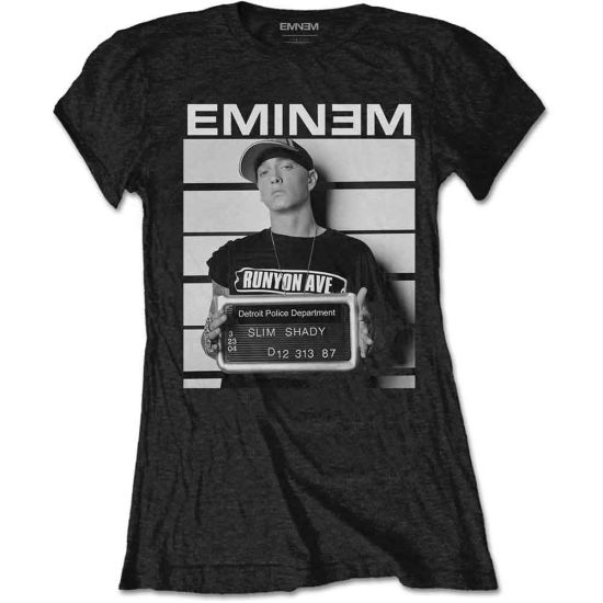 Eminem: Arrest - Ladies Black T-Shirt