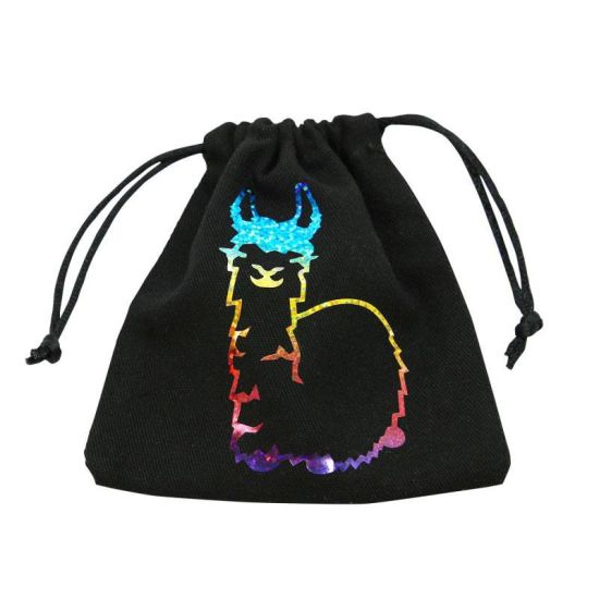Fabulous Llama: Rainbow Dice Bag