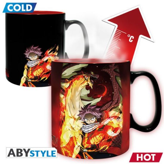 Fairy Tail: Natsu & Lucy Heat Change Mug Preorder