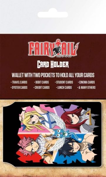 Fairy Tail: Reserva del titular de la tarjeta cuádruple