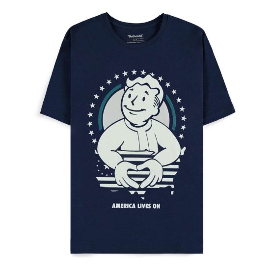 Fallout: America Lives On Men's T-Shirt