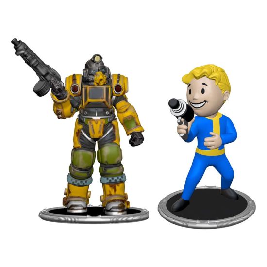 Fallout: Excavator & Vault Boy Mini Figures 2-Pack Set A (7cm) Preorder