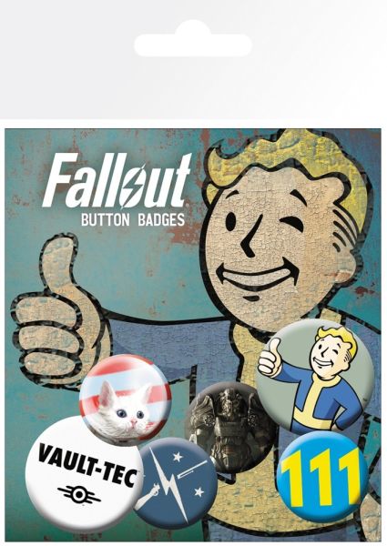 Fallout : Pack de badges mixtes
