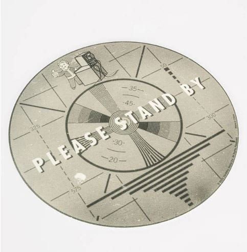 Fallout: Por favor, espere junto al registro Slip Mat (30 cm x 30 cm)