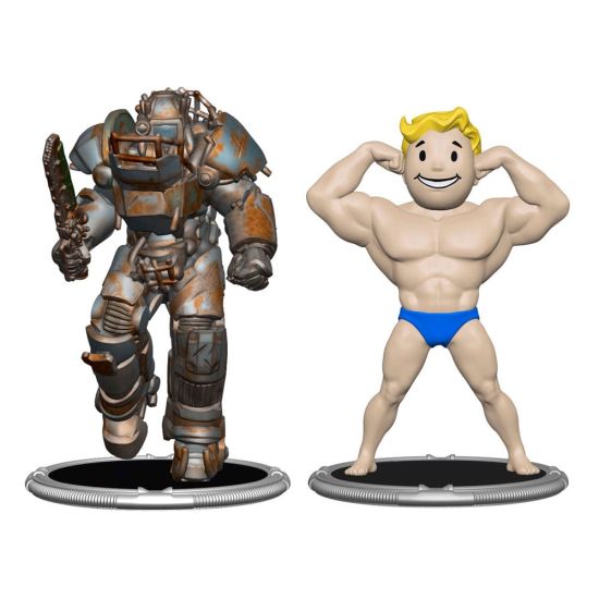 Fallout: Raider & Vault Boy (Strong) Mini Figures 2-Pack Set (7cm) Preorder