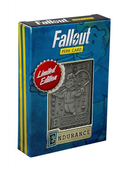 Fallout: Endurance Limited Edition Metal Perk Card