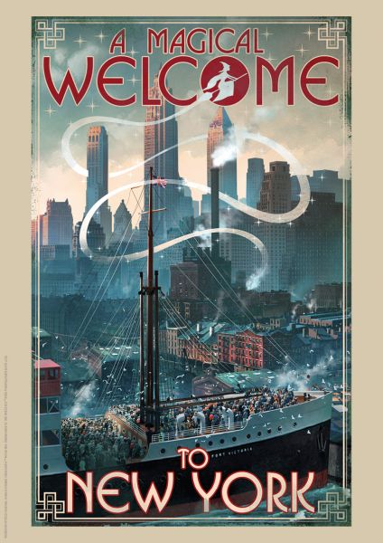 Fantastic Beasts: Welcome To New York Limited Edition Art Print Preorder