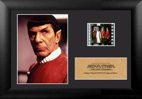 Star Trek: V The Final Frontier Mini Framed Film Cell Preorder