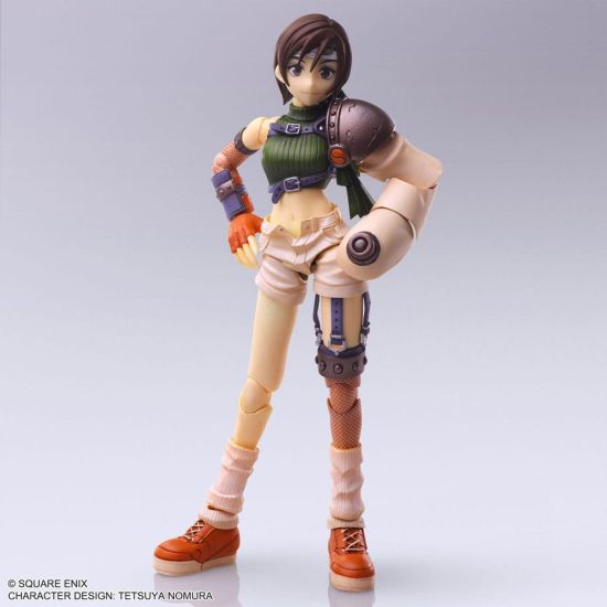 Figura de acción de Final Fantasy VII: Yuffie Kisaragi Bring Arts (13 cm)