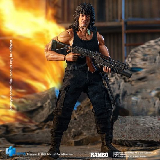 First Blood: John Rambo Exquisite Super Series Action Figure 1/12 (16cm) Preorder