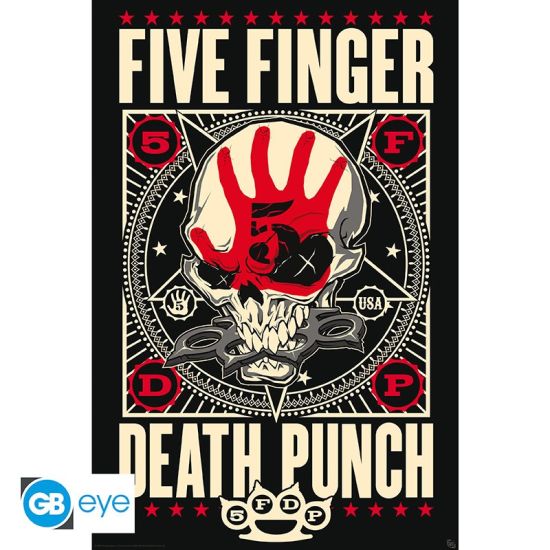 Five Finger Death Punch : Affiche Knucklehead (91.5x61 cm) Précommande
