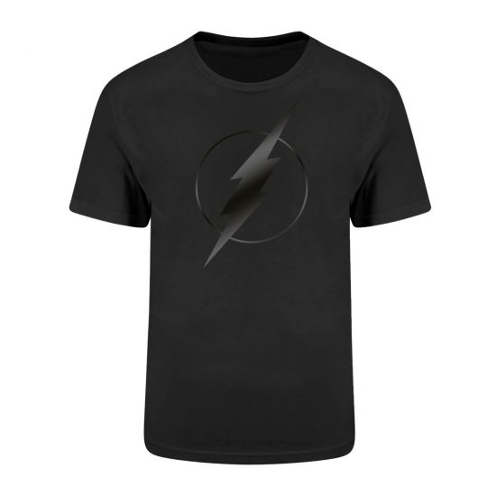 The Flash: Black On Black Logo T-Shirt