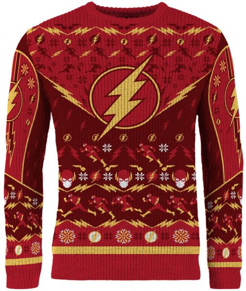 Flash: Little Runner Boy Ugly Christmas Sweater