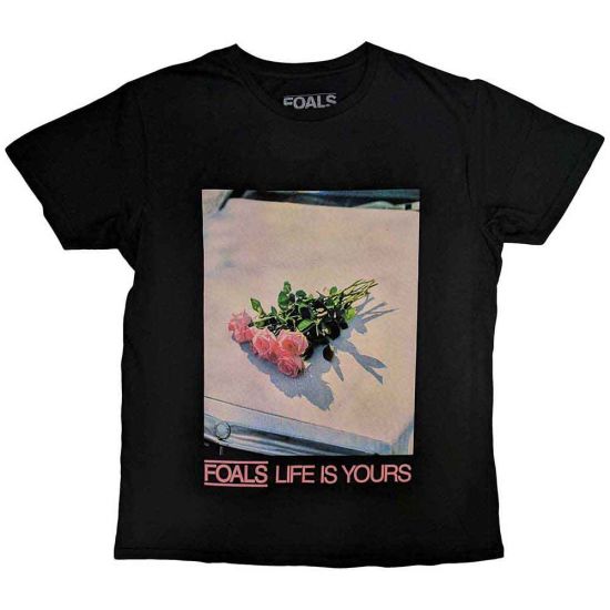 Foals: Life Is Yours - Black T-Shirt