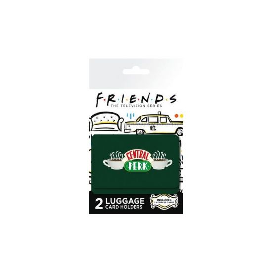 Amigos: titulares de tarjetas de equipaje de Central Perk