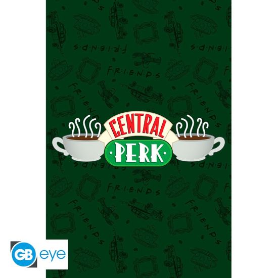 Vrienden: Central Perk-poster (91.5 x 61 cm) Voorbestellen
