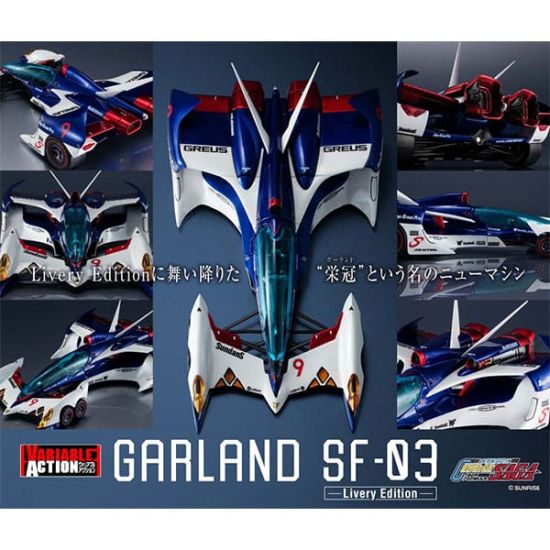 Future GPX Cyber Formula: Saga Garland SF - 03 Variable Action Vehicle 1/24 Livery Edition (18cm) Preorder