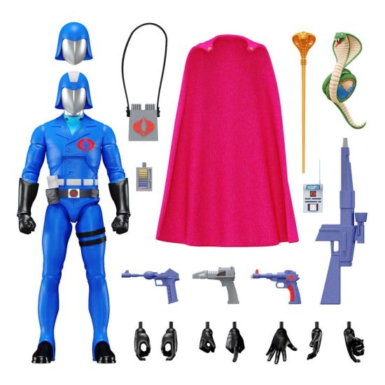G.I. Joe Ultimates: Cobra Commander Action Figure (18cm) Preorder