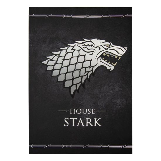 Cuaderno Juego de Tronos: Casa Stark