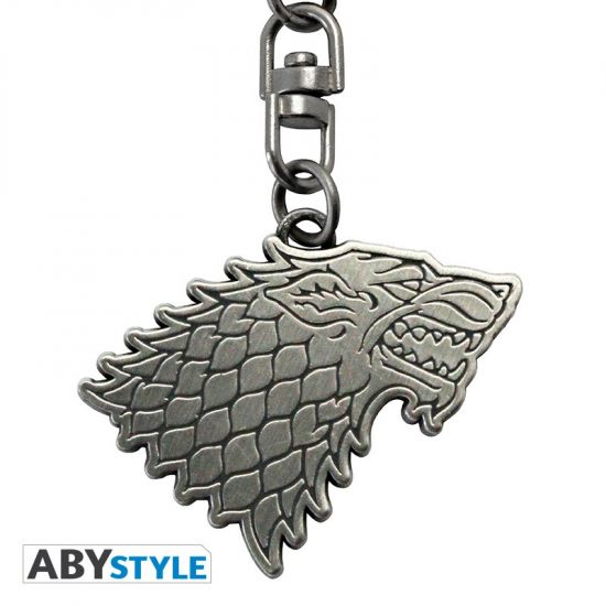 Game of Thrones: Stark Metal Keychain