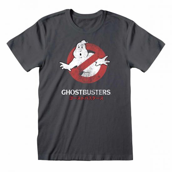 Ghostbusters: Japanese Text Logo T-Shirt