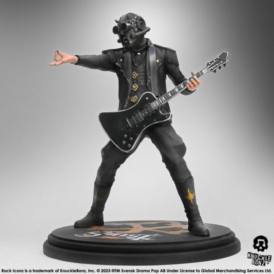 Ghost: Nameless Ghoul II Rock Iconz-standbeeld 1/9 (zwarte gitaar) (22 cm)