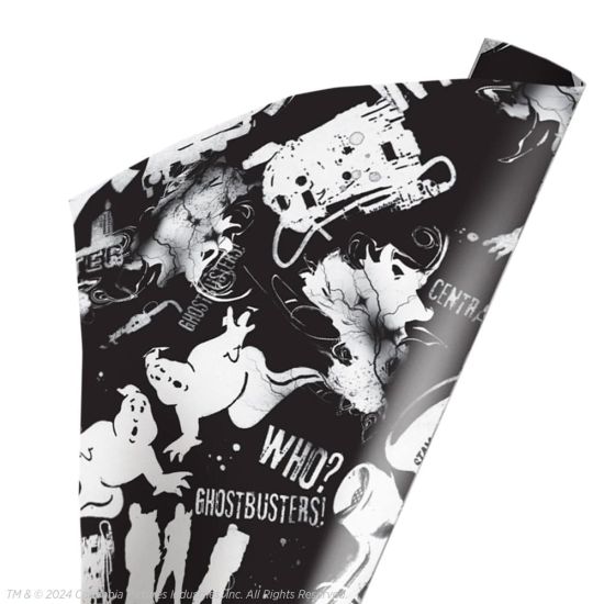 Ghostbusters: Black & White Wrapping Paper Preorder