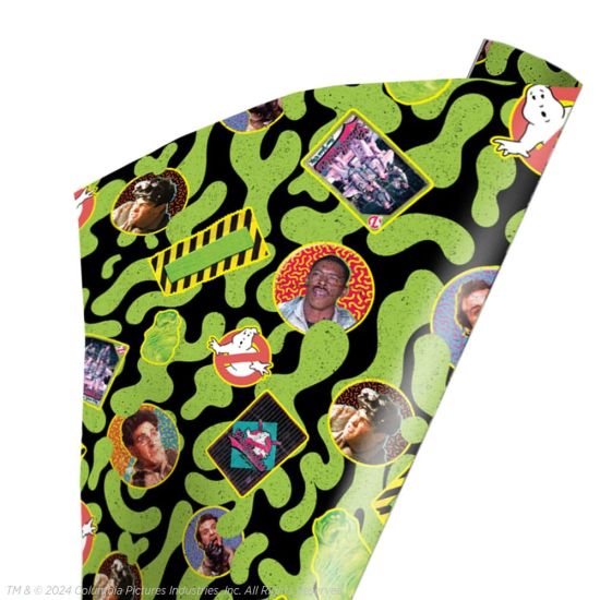 Ghostbusters: Retro Cheese Wrapping Paper Preorder