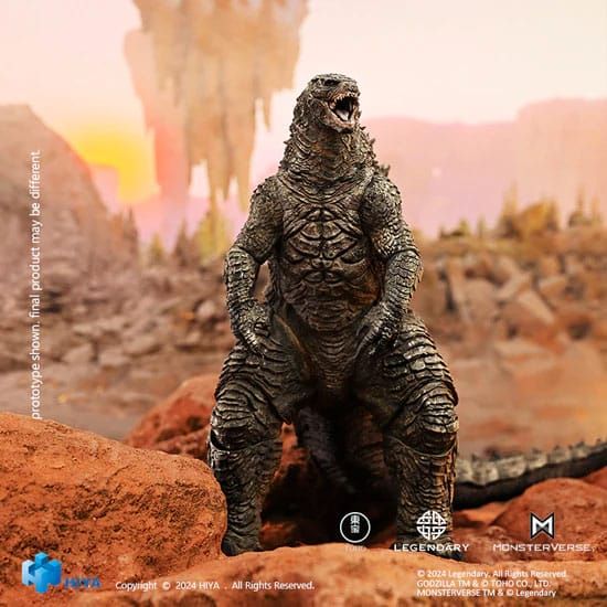 Godzilla x Kong: Godzilla Rre-evolved Ver. The New Empire Exquisite Basic Action Figure (18cm)