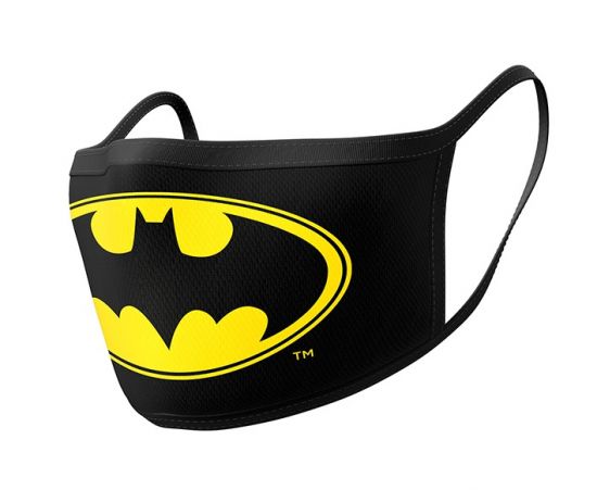 Batman: Logo Face Mask (Pack of 2)