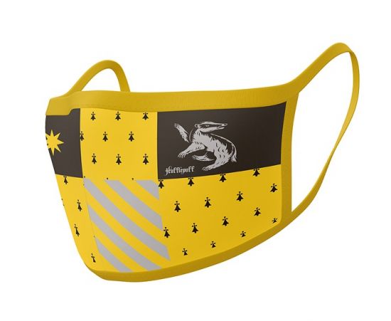 Harry Potter: Hufflepuff Face Mask (Pack of 2)