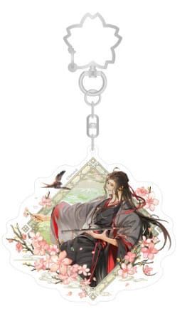 Grandmaster of Demonic Cultivation Spring Season: Wei Wuxian Acrylic Keychain (7cm) Preorder