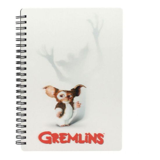 Gremlins: Notizbuch mit 3D-Effekt (Weiß) Vorbestellung