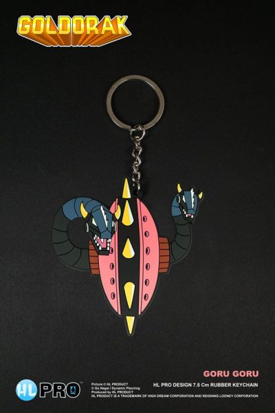 Grendizer: Goru Goru Rubber Keychain (7cm) Preorder
