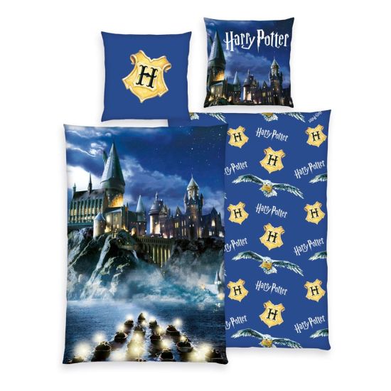Harry Potter: Blue Duvet Set (135cm x 200cm / 80cm x 80cm) Preorder