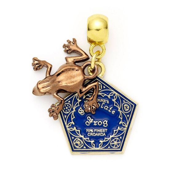 Harry Potter: Charm Chocolate Frog (Gold Plated) Preorder