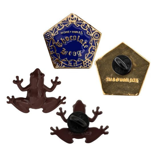 Harry Potter: Schokoladenfrosch-Pins im 2er-Pack vorbestellen