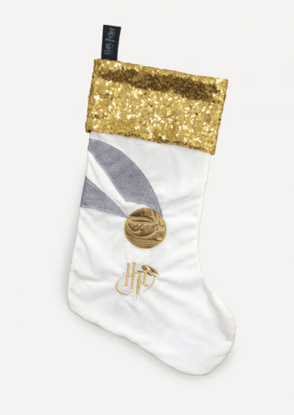 Harry Potter: Christmas Magic Golden Snitch Stocking