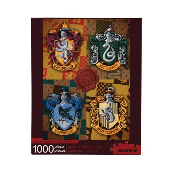 Harry Potter: Crests Jigsaw Puzzle (1000 pieces) Preorder