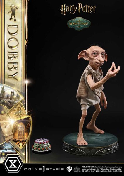 Harry Potter: Dobby Masterline Series Museumstandbeeld Bonusversie (55 cm) Pre-order