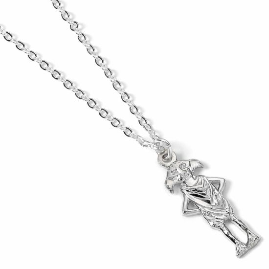 Harry Potter: Dobby the House-Elf Pendant & Necklace (silver plated)