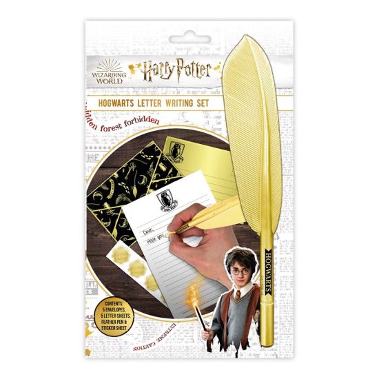 Harry Potter: Feather Pen Letter Writing Set Preorder