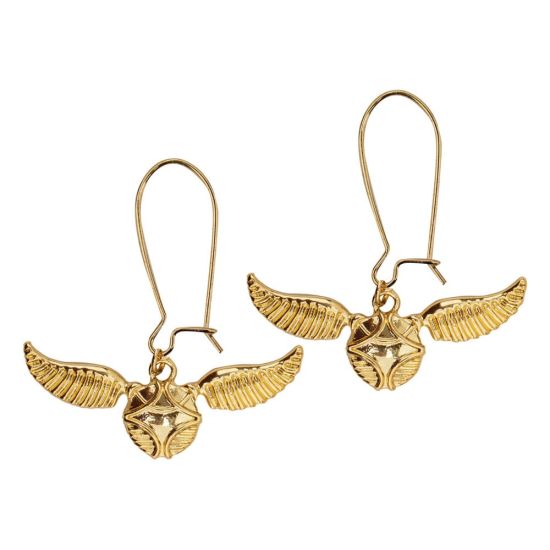 Harry Potter: Golden Snitch Earrings Preorder