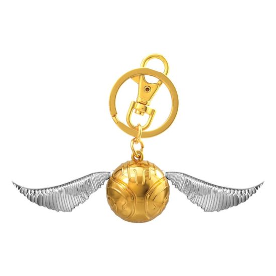 Harry Potter: Golden Snitch Metal Keychain Preorder
