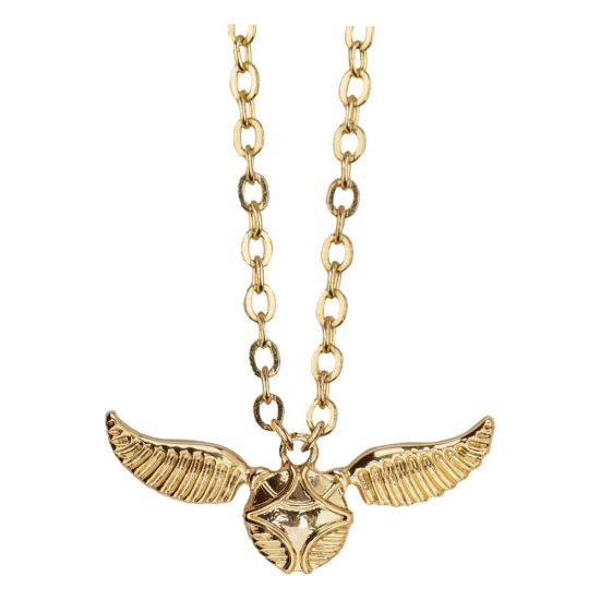 Harry Potter: Goldene Schnatz-Halskette mit Anhänger