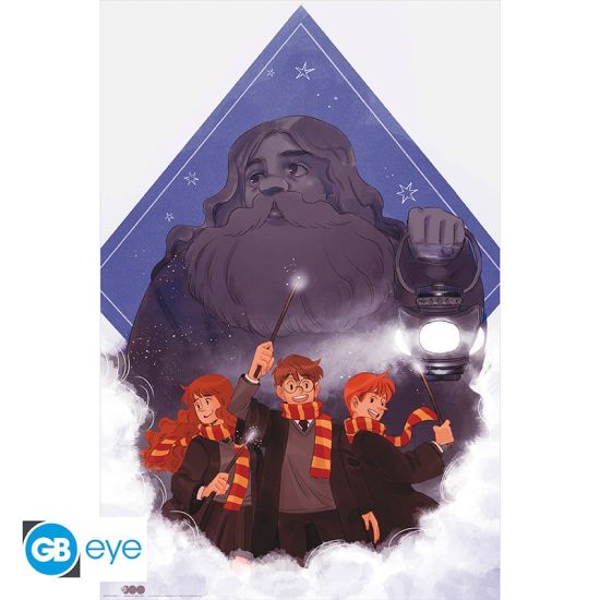 Harry Potter : HagridWarner 100ème affiche (91.5x61cm) Précommande