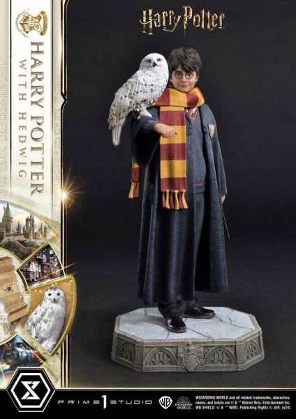 Harry Potter: Harry Potter mit Hedwig Prime Collectibles Statue 1/6 (28 cm) Vorbestellung